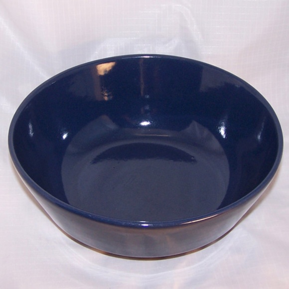 VTG Navy Frankoma Serving Bowl #6N - Picture 3 of 8